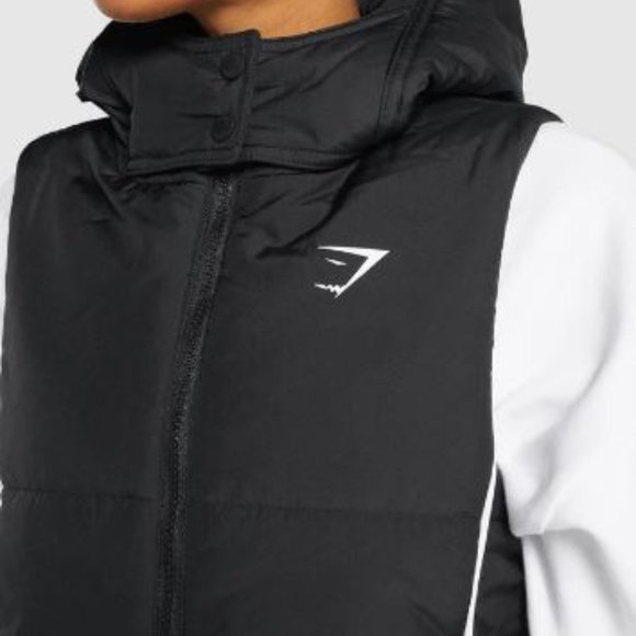 OVERSIZED LONGLINE GILET VEST - Picture 4 of 4